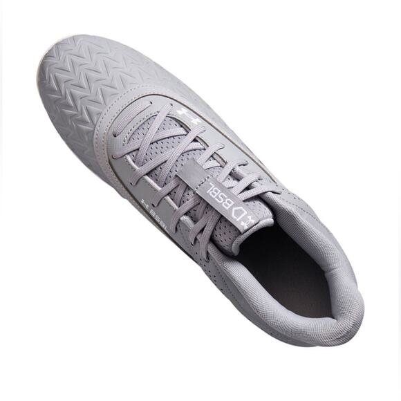 Under Armour Men’s Leadoff Low RM 3.0 Light Gray Molded Baseball Cleats. Sz 6.5 - Picture 10 of 12